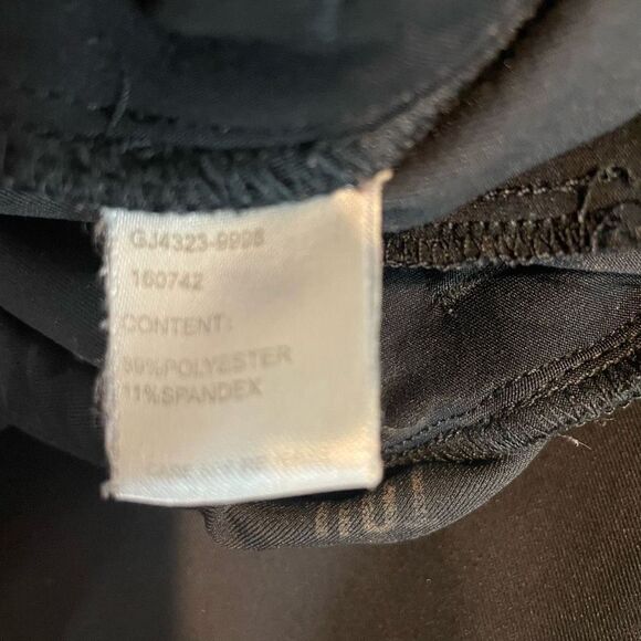 Tail White Label Black Pockets Stretch Pull-On Pants Size 10 - Picture 7 of 8